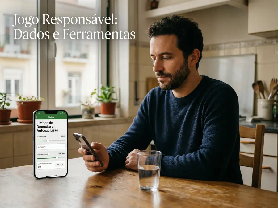 Jogo responsável nas apostas desportivas em Portugal - dados ICAD, autoexclusão e apoio